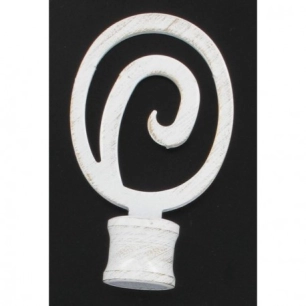 ESSENTIEL Embout tourbillon_blanc_or - ESSENTIEL