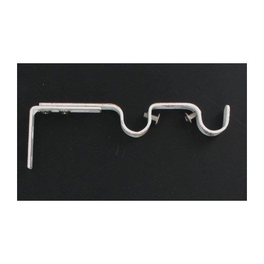 ESSENTIEL Support double gouttière_noir_argent - ESSENTIEL