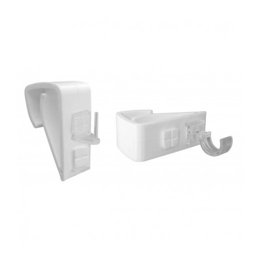 ESSENTIEL Support PVC clip_blanc - ESSENTIEL