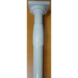 ESSENTIEL Tringle Entre-murs_noir_argent_70_a_120cm - ESSENTIEL