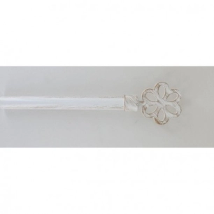 Kit tringle Embout Daisie_noir_200cm - ESSENTIEL