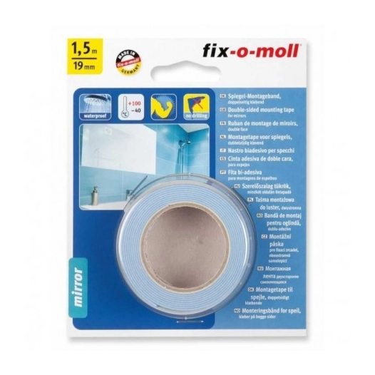 FIX-O-MOLL Double-face miroir_blanc - FIX-O-MOLL