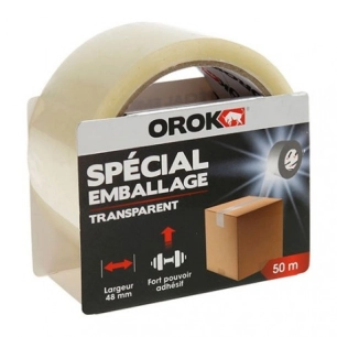 OROK Adhésif Emballage transparent_50mx38mm - OROK