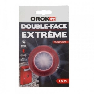 OROK Adhésif Double Face Extrême_1_5mx19mm_transparent - OROK