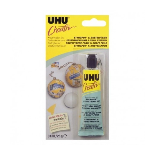 UHU Colle Creativ' polystyrène_33ml_aluminium - UHU