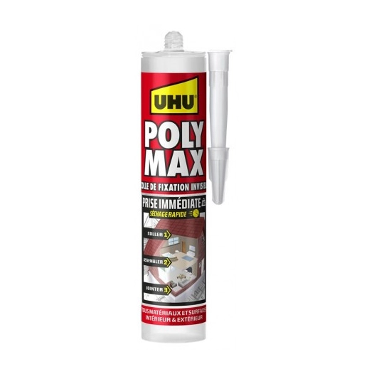 UHU POLY MAX Prise Immédiate_115gr_invisible - UHU