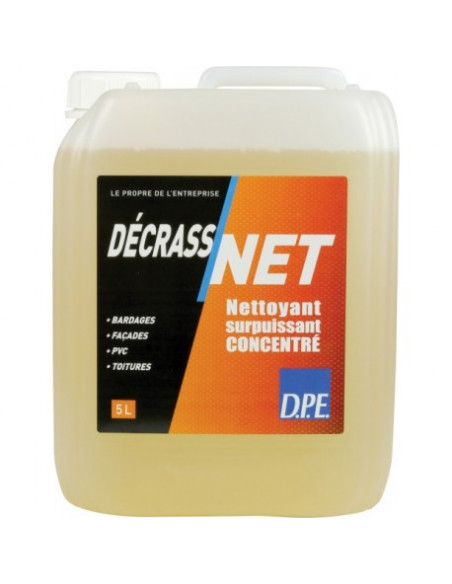 Nettoyant dégraissant surpuissant Decrass'net 5 litres - DPE