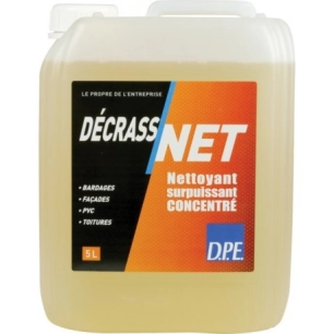 Nettoyant dégraissant surpuissant Decrass'net 5 litres - DPE