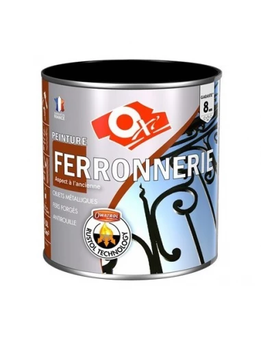 Peinture OXI Ferronnerie 250ml noir - OXI