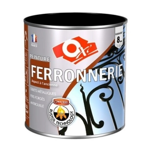 Peinture OXI Ferronnerie 250ml noir - OXI