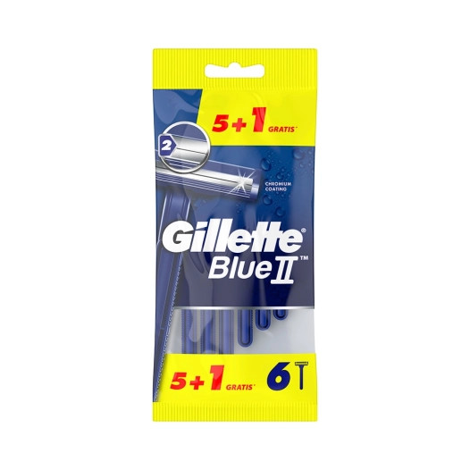 20 Gillette Blueii Fixe Pack 5+1