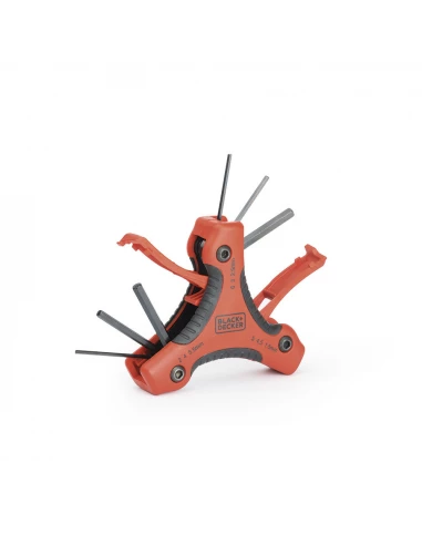 Jeu De 9 Clés Hexagonales Mm Bdht0-71628 Black+Decker.