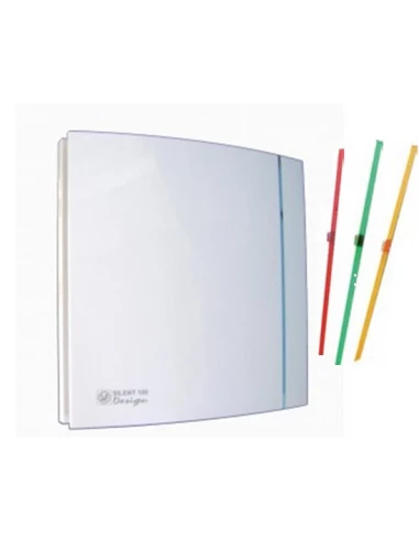 Extracteur d'air design ultra-silencieux silent 100 cz