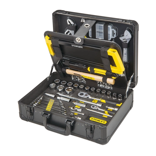 Kit D'entretien Avec Coffret En Aluminium 142 Pièces Stmt98109-1 Stanley