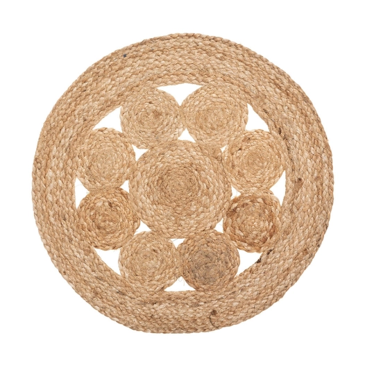 Nappe Individuelle En Jute Drawn Diam.38 Cm
