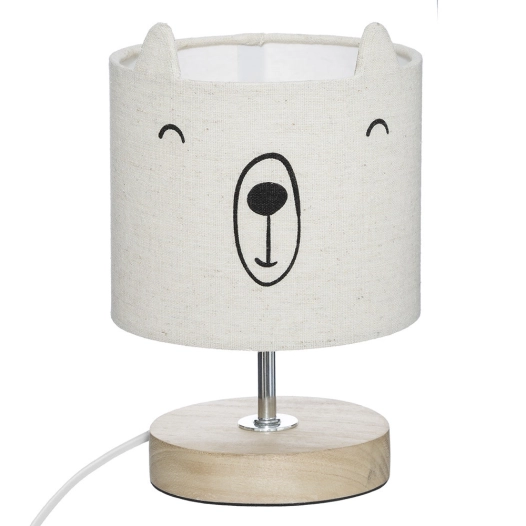 Lampe De Table Pour Enfants 'BEAR' E14 (AMPOULE Non Inclus)