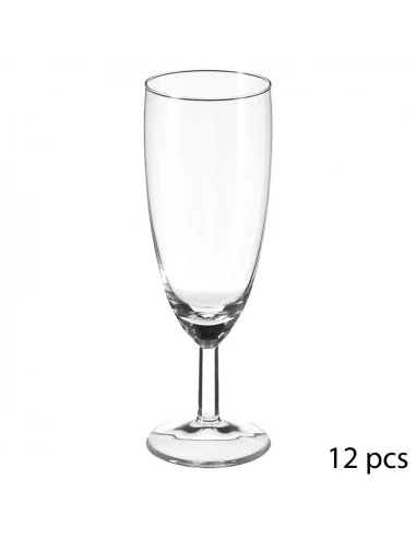 Pack 12 Flutes En Verre