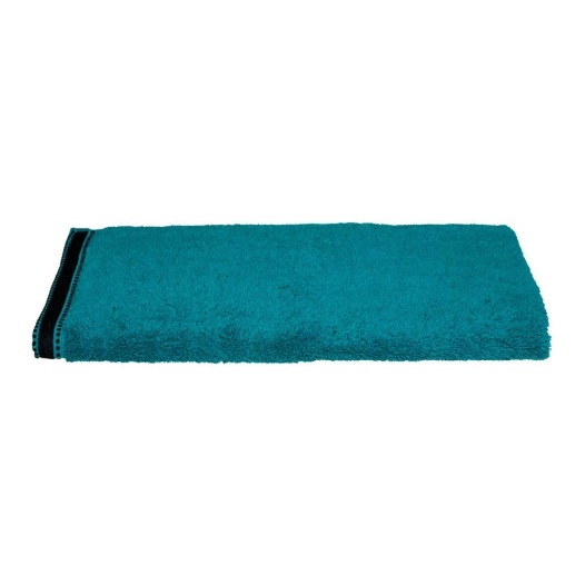 Serviette De Bain Premium Couleur Vert Pétrole 50x90cm
