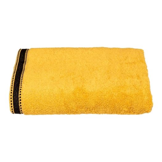 Serviette De Bain Premium Couleur Moutarde 70x130cm