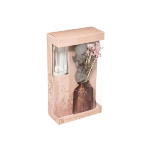 Diffuseur Fleurs Sèches Roses / Jazmin 100ml Modèles Assortis
