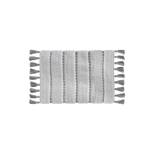 Tapis De Bain 'POM Pom' Gris 50x75cm