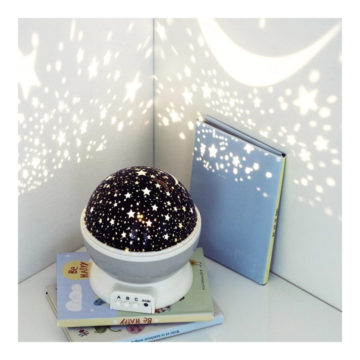 Veilleuse Led Projection D'etoiles.