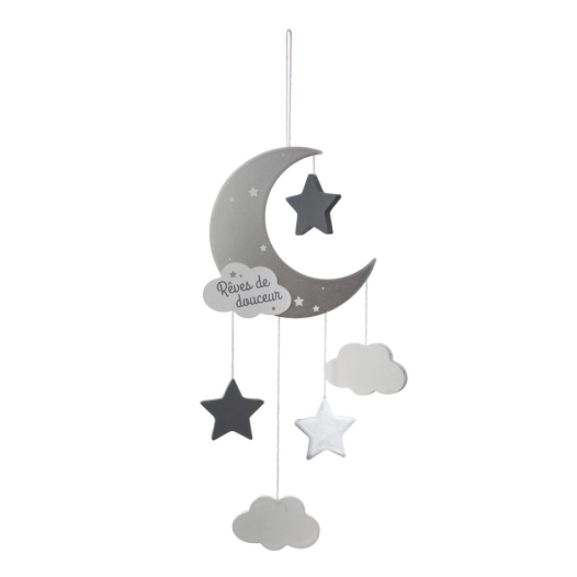 Modèle Mobile Moon Enfant Couleur Gris