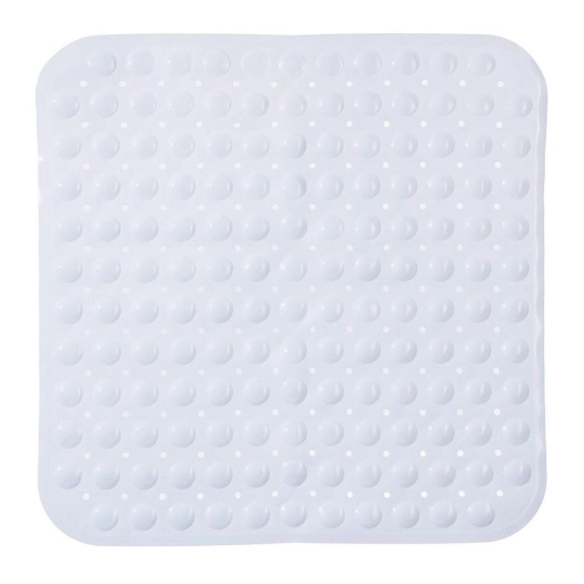 Tapis De Douche Carré Blanc 55x55cm