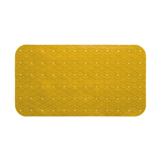 Tapis De Douche Jaune Rectangulaire 69x39cm