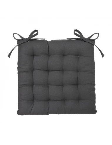 Coussin Chaise De Style Galette, 38x38cm - Beige.