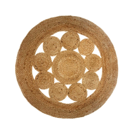 Tapis Ajouré Jute 80cm