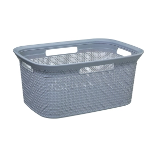 Panier A Vetements Couleur Gris 45lt 59x41x27,5cm