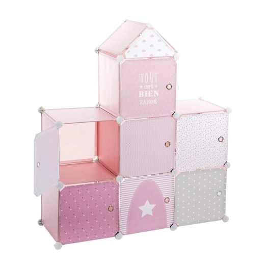 Rangement Pour Enfant Pink Castle