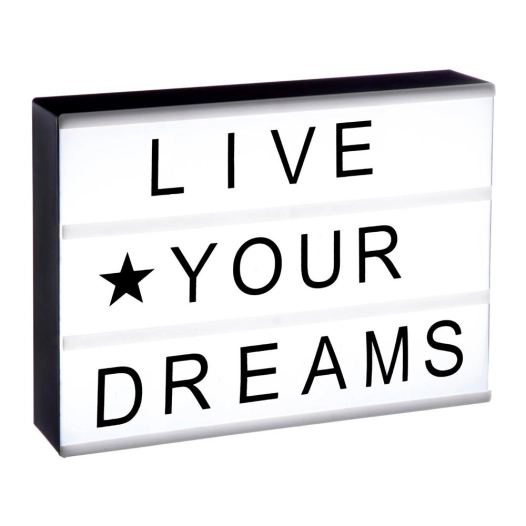 Boîte À Messages Lumineux 30x22x5.5cm.