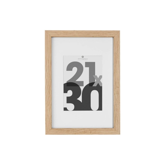 Cadre Photo En Bois Naturel 21x30cm