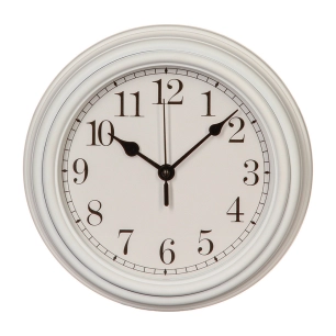 1 Horloge Murale Style Retro, Ø22cm couleur suivant arrivage