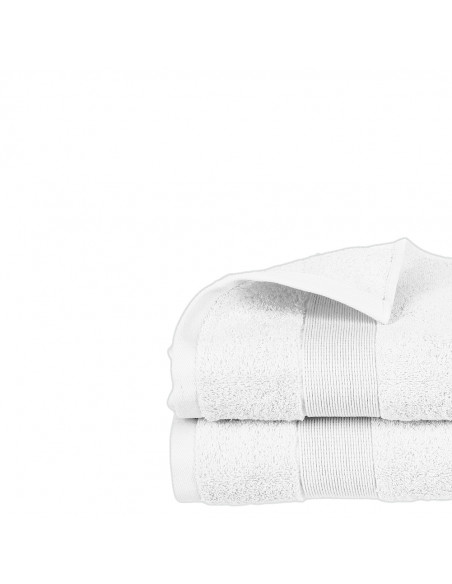 Serviette En Éponge 450gr - Blanc - 30x50cm