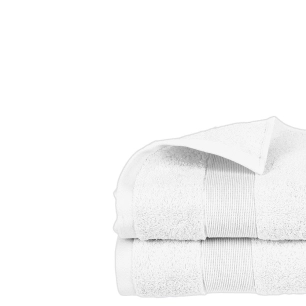 Serviette En Éponge 450gr - Blanc - 30x50cm