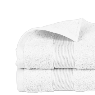 Serviette En Éponge 450gr - Blanc - 70x130cm