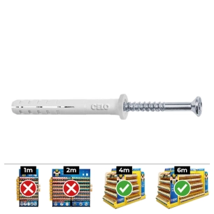 Bouchon De Soufflage À Tête Plat Din Np 6x35 100 Uni. Celo