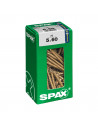 Boîte 75 Unités. Vis A Bois Spax Cab. Plat Yellox 5.0x60mm Spax
