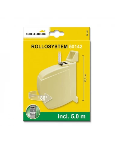 Enrouleur De Volet Mini Sangle De 5mts Beige