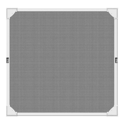 Moustiquaire Cadre Magnétique Couleur Blanc 120x120cm.