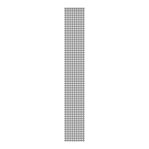 Pièce Adhésive Fibre De Verre Anthracite 5x100cm Pour Moustiquaire.