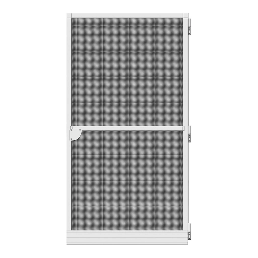 Porte Moustiquaire Abattible Basic - Couleur Blanc - 100 X 210 Cms.