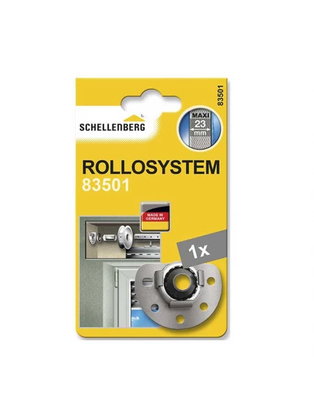 Support Murale Système Maxi Axe Octogonal 80x60x18mm