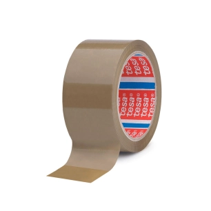 Ruban D'emballage En Polypropylène Marron. 66m X 50mm 4089 Tesa