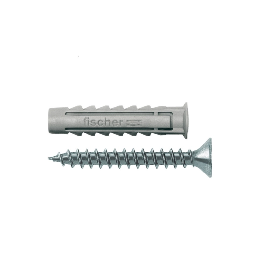 Blister Du Cheville+Viu Fischer Sx 6x30 Sk Nv 15uts Viu 40mm 90893