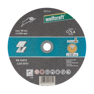 10 Disque De Coupe Pour Metal Ø230x2,5x22,23mm. 1627099 Wolfcraft