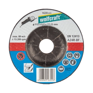 Disque De Lissage Ø115x6,0x22,23mm. 1630099 Wolfcraft